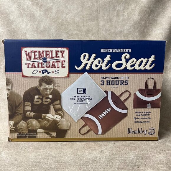 Wembley Tailgate Benchwarmer's Hot Seat microwave stay warm 3 hours - Picture 1 of 3